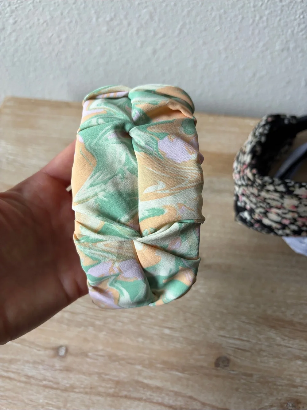 Mixed Women's Headband Set - Black, Floral, Pastel, Faux Leather
